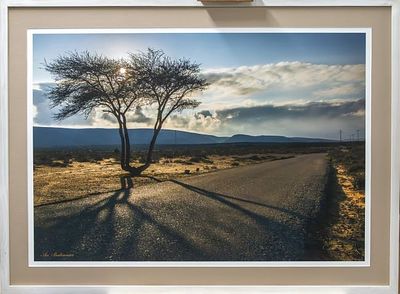 Ari Baltinster, b. 1953, photo printed on aquarelle paper, dimensions including frame: 65 by 90 cm. 