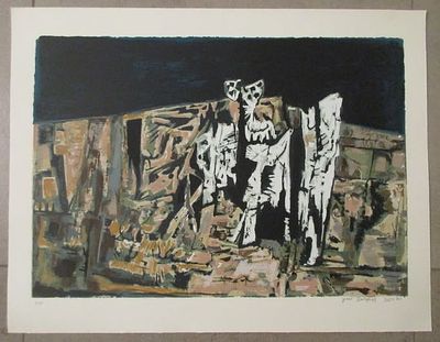 יוסל ברגנר, 2017 - 1920, ליטוגרפיה, 43 על 58 ס"מ. חתום ממוספר, לא ממוסגר