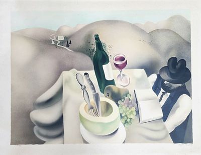 נפתלי בזם, 1924-2018,ליטוגרפיה, 60 על 80 ס"מ, חתום וממוספר