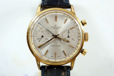 ברייטלינג BREITLING. שעון יד לגבר ציפוי זהב ברייטלינג