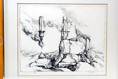 שמואל בק נ. 1933 ליטוגרפיה מיוחדת 52/75