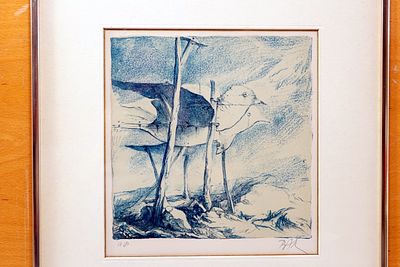 שמואל בק נ. 1933 ליטוגרפיה מיוחדת a/p