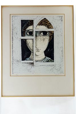 יוסל ברגנר (1920-2017. ליטוגרפיה מיוחדת 150/101.