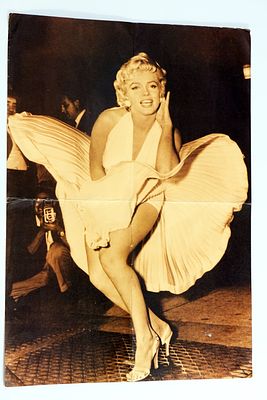 פוסטר – השחקנית מרילין מונרו.