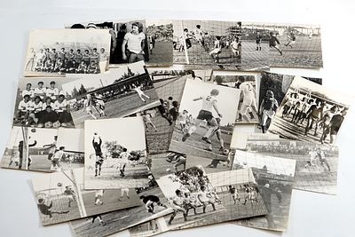 26 צילומי ספורט של קבוצת מכבי יפו, שנות ה-70.