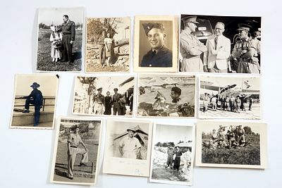 לוט 12 צילומים ממלחמת העולם השנייה.