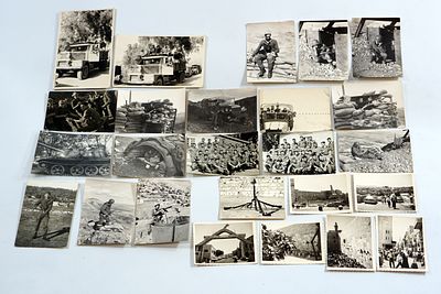 אלבום הכולל 25 צילומים ממלחמת ששת הימים, 1967.