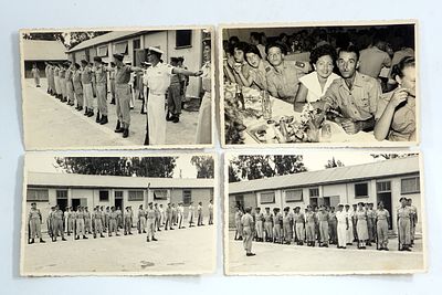 ארבעה צילומים, קורס נגדים בצה"ל, שנות ה-50.