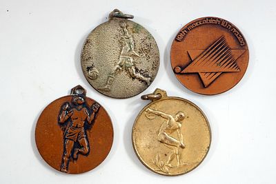 ארבע מדליות ספורט ישראליות.