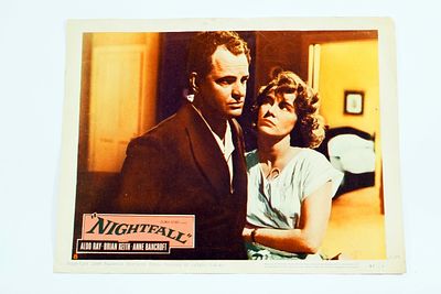 כרזת סרט משנות 50. nightfall