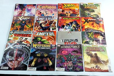 אוסף נדיר ושמור היטב הכולל 16 חוברות קומיקס מבית Marvel Comics. כל החוברות במצב Very Fine / 