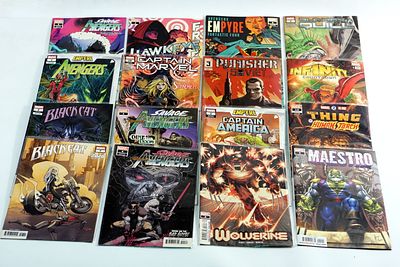 אוסף נדיר ושמור היטב הכולל 16 חוברות קומיקס מבית Marvel Comics. כל החוברות במצב Very Fine / 