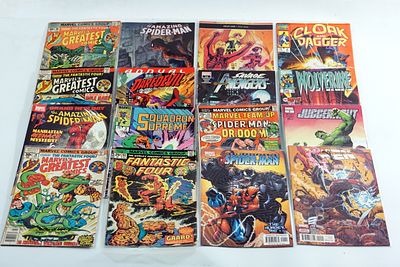 אוסף נדיר ושמור היטב הכולל 16 חוברות קומיקס מבית Marvel Comics. כל החוברות במצב Very Fine / 