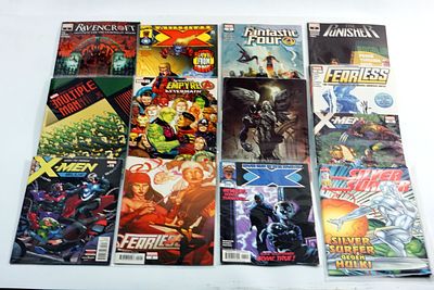 אוסף נדיר ושמור היטב הכולל 13 חוברות קומיקס מבית Marvel Comics. כל החוברות במצב Very Fine / 