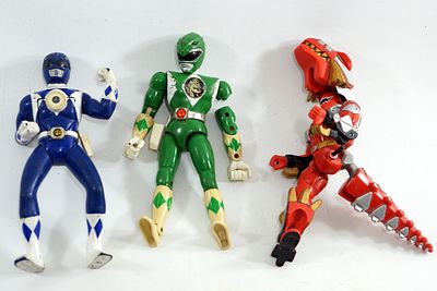 אקשן פיגר : לוט דמיות פעולה של. אקשן פיגרס. הריינגר הכחול והירוק. זורד סירנוזאורוס