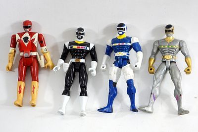 אקשן פיגר : לוט דמיות פעולה של. אקשן פיגרס. הריינגר הכחול והירוק. זורד סירנוזאורוס