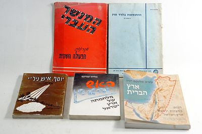 מחתרות וצבא בארץ ישראל: חמישה ספרי חובה
המחתרות בארץ ישראל היו תנועה מגוונת ומורכבת, שפעלה 