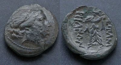 Фракия, Месембрия, 250-175 годы до Р.Х., АЕ21. АЕ, вес 6.53 гр., диаметр 21 мм. Место чеканки: 