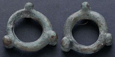 Дунайский регион, кельтские племена, III век до Р.Х., &laquo;монета-кольцо&raquo;. АЕ &laquo;монета-кольцо&raquo;, вес 