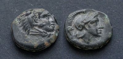 Мизия, Пергам, 310-282 годы до Р.Х., АЕ10. АЕ, вес 0.87 гр., диаметр 10 мм.Место чеканки: 