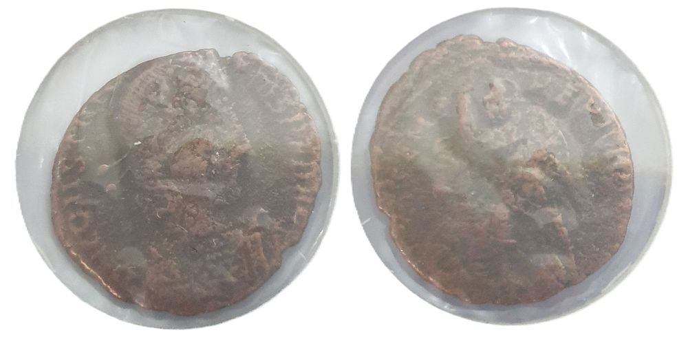 Ancient Bronze Bronze Coin Rome Roman Empire Ae Centenionalis (350-361 AD) The Gladiators of 