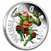 9999 Pure Silver Coin Teenage Mutant Ninja Turtles Michelangelo, 
1 Dollar Tuvalu Australia Image - 2