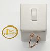 Flexible open ring flower model rose gold red 14K new.... Gold metal 
Purity: 14K 
Color: Red Изображение - 1
