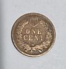 Brown Indian Head Cent Coin 
(Coin Collectors Over 118 Years). Country: USA 
Year: 1906 
Metal: Image - 2