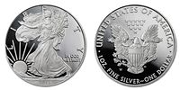 2012-W Lady Liberty Silver Eagle Pure Silver Coin
(Collector's Item) (Limited Edition)
*Comes Image - 1