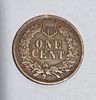 Brown Indian Head Cent Coin 
(Coin Collectors Over 116 Years). Country: USA 
Year: 1908 
Metal: Image - 2