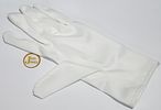 A new pair of white gloves for examining gold, coins, 
and more. *A pair of delicate work Image - 2