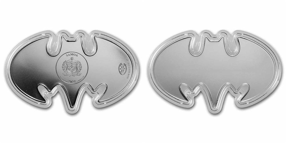 1 oz .999 Pure Silver Batman-Shaped Coin
For investors and collectors... (Limited Edition). Count 