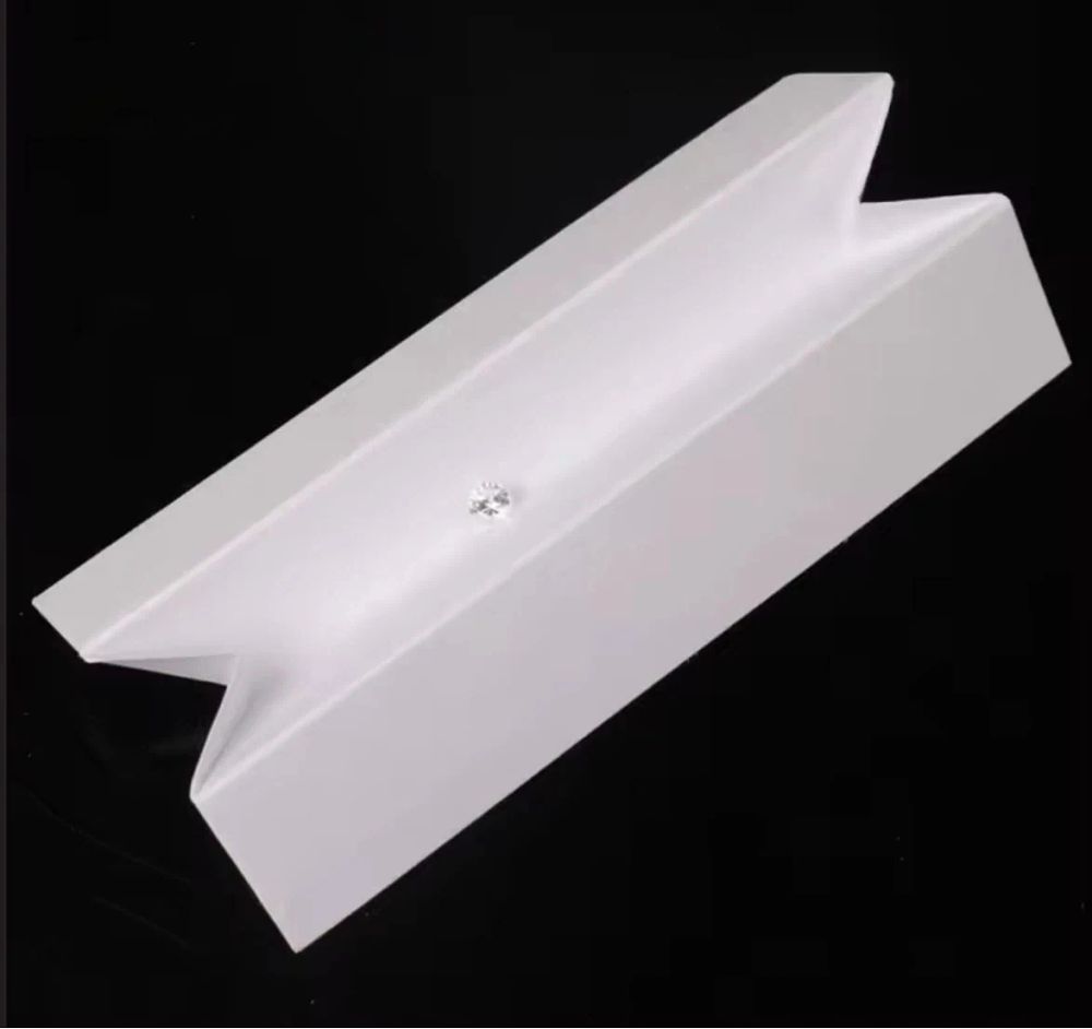 Cardboard sorting/inspection tray paper for stones and diamonds, Pack of 10.... *Cardboard 