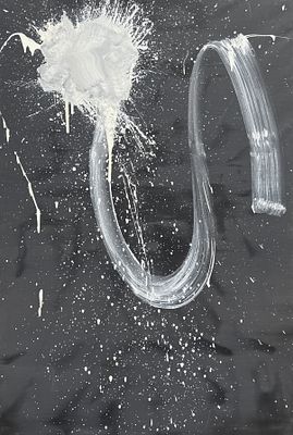 יוסף קריספל. ללא כותרת, שמן על בד, 150x100 ס"מ, חתום ומתוארך 2007 מקור: אוסף פרטי חשוב.יוסף 