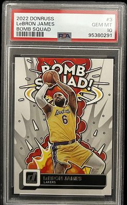 LeBron James – כרטיס אספנות מקורי מדורג ומאושר על ידי PSA בדרגת GEM MINT 10.
כרטיס כדורסל מתוך 