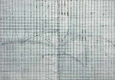 משה קופפרמן . ללא כותרת, שמן וגרפיט על נייר, 70x100 ס״מ, חתום ומתוארך 1981.עבודה איכותית. 
משה 
