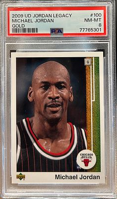 קלף ספורט מקורי! במצב מעולה. של מייקל ג'ורדן / Michael Jordan – קלף אספנות מסדרת 2009 Upper 