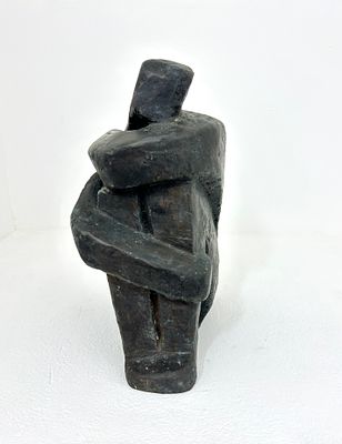 מנשה קדישמן . דמות, עבודה נדירה!, משנת ה-50, ישנם רק 5 פסלים מהמהדורה הזו, ברונזה, מידות: גובה 
