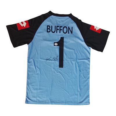 ג׳אנלואיג׳י בופון / Gianluigi Buffon – חולצת Juventus FC מספר 1, חתומה ביד השוער האגדי! מצב חדש 