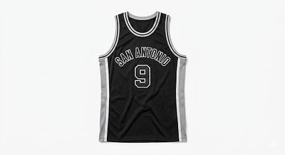 טוני פארקר (Tony Parker) – גופיית San Antonio Spurs מספר 9, חתומה ביד השחקן, נושאת מדבקת אימות 