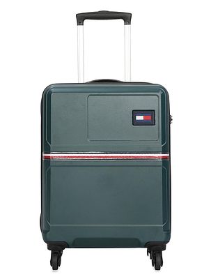 מזוודת Tommy Hilfiger – דגם Lucca, מידה Small. מקורית! מצב חדש עם תגיות יצרן. צבע ירוק כהה. 