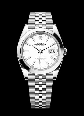 מציאת המכירה ! רולקס מקורי / Rolex Datejust – לוח לבן, בזל חלק וצמיד Jubilee, מצב מעולה. מציאת 