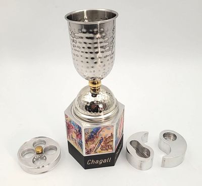 Marc Chagall/ מארק שאגל, סט קידוש והבדלה . סט קידוש והבדלה יוקרתי במהדורה מוגבלת של האמן מארק 
