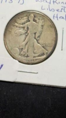 1918 D Walking Liberty Half Dollar