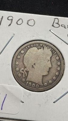 1900 Barber Quarter