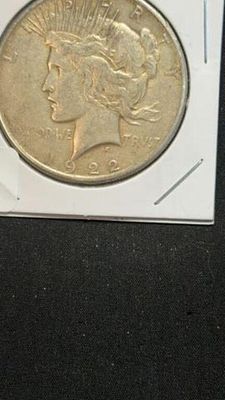 1922 S Peace Dollar