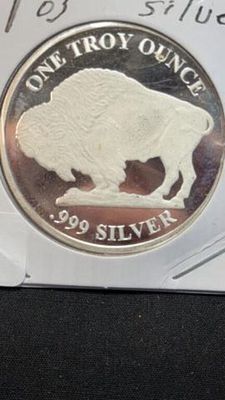 1oz Buffalo Silver Round .999 Silver