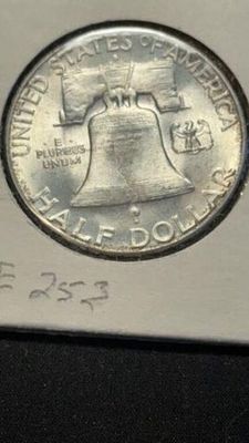 1949 S Franklin Half Dollar
