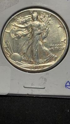 1947 Walking Liberty Half Dollar