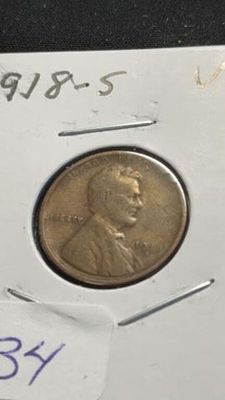 1918 S Wheat Penny